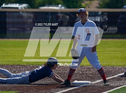 Thumbnail 2 in Tri-West Hendricks vs. Indianapolis Cardinal Ritter (IHSAA 3A Sectional Semi-Final) photogallery.