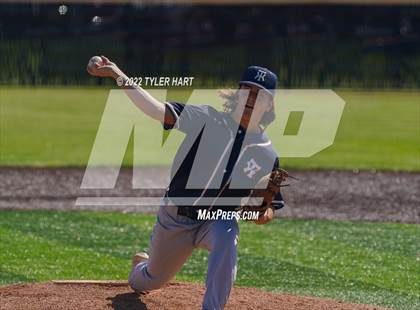 Thumbnail 2 in Tri-West Hendricks vs. Indianapolis Cardinal Ritter (IHSAA 3A Sectional Semi-Final) photogallery.