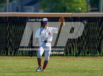 Thumbnail 3 in Tri-West Hendricks vs. Indianapolis Cardinal Ritter (IHSAA 3A Sectional Semi-Final) photogallery.