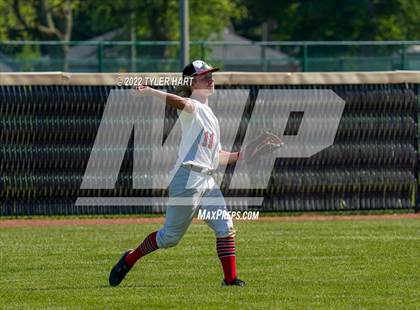 Thumbnail 3 in Tri-West Hendricks vs. Indianapolis Cardinal Ritter (IHSAA 3A Sectional Semi-Final) photogallery.