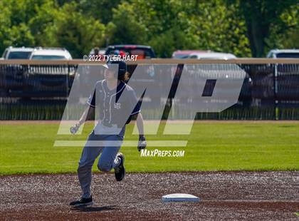 Thumbnail 3 in Tri-West Hendricks vs. Indianapolis Cardinal Ritter (IHSAA 3A Sectional Semi-Final) photogallery.