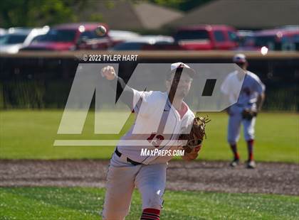 Thumbnail 1 in Tri-West Hendricks vs. Indianapolis Cardinal Ritter (IHSAA 3A Sectional Semi-Final) photogallery.