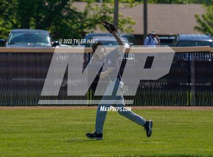 Thumbnail 2 in Tri-West Hendricks vs. Indianapolis Cardinal Ritter (IHSAA 3A Sectional Semi-Final) photogallery.