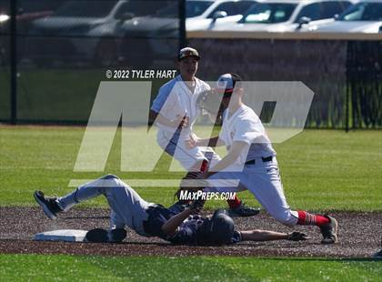 Thumbnail 1 in Tri-West Hendricks vs. Indianapolis Cardinal Ritter (IHSAA 3A Sectional Semi-Final) photogallery.