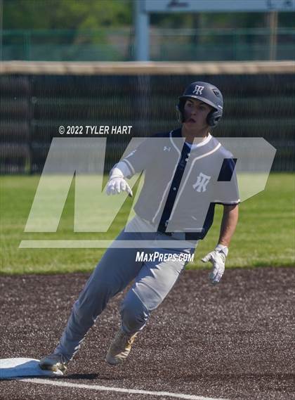 Thumbnail 2 in Tri-West Hendricks vs. Indianapolis Cardinal Ritter (IHSAA 3A Sectional Semi-Final) photogallery.