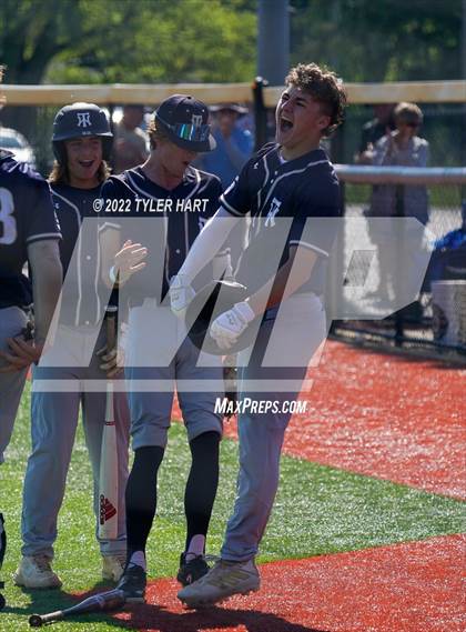 Thumbnail 1 in Tri-West Hendricks vs. Indianapolis Cardinal Ritter (IHSAA 3A Sectional Semi-Final) photogallery.