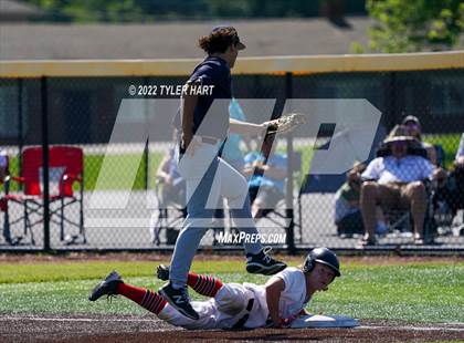 Thumbnail 1 in Tri-West Hendricks vs. Indianapolis Cardinal Ritter (IHSAA 3A Sectional Semi-Final) photogallery.