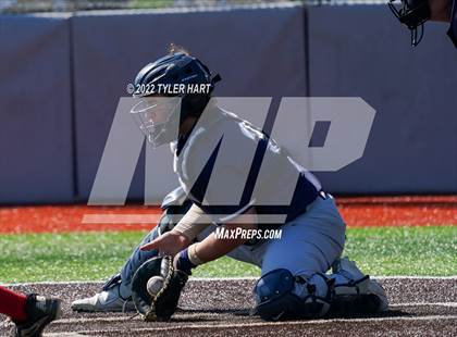 Thumbnail 1 in Tri-West Hendricks vs. Indianapolis Cardinal Ritter (IHSAA 3A Sectional Semi-Final) photogallery.