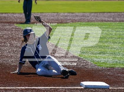 Thumbnail 2 in Tri-West Hendricks vs. Indianapolis Cardinal Ritter (IHSAA 3A Sectional Semi-Final) photogallery.