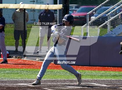 Thumbnail 2 in Tri-West Hendricks vs. Indianapolis Cardinal Ritter (IHSAA 3A Sectional Semi-Final) photogallery.