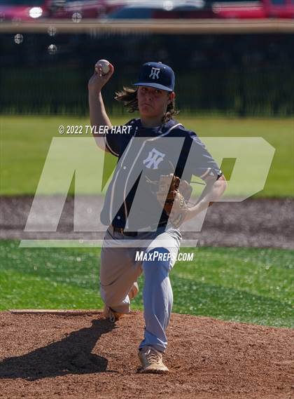 Thumbnail 2 in Tri-West Hendricks vs. Indianapolis Cardinal Ritter (IHSAA 3A Sectional Semi-Final) photogallery.