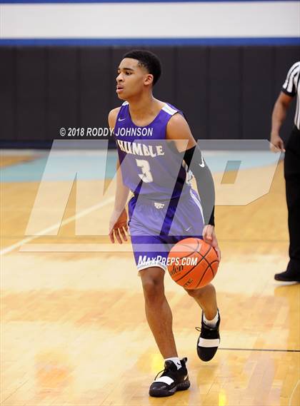 Thumbnail 2 in Humble vs. Hebron (McDonald's Texas Invitational) photogallery.