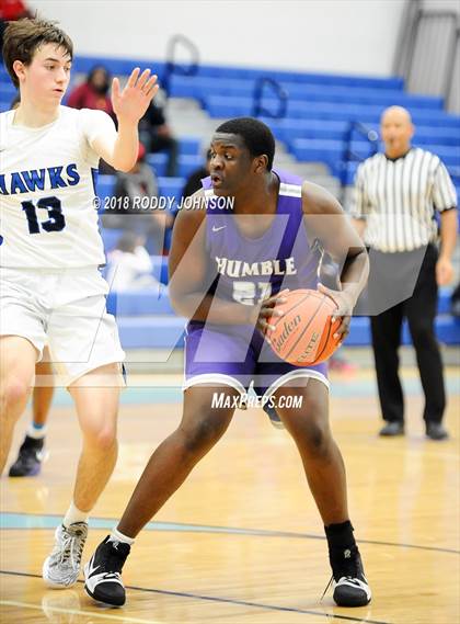 Thumbnail 1 in Humble vs. Hebron (McDonald's Texas Invitational) photogallery.