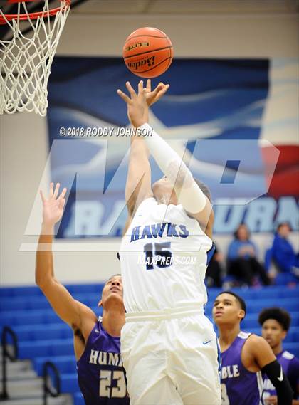 Thumbnail 2 in Humble vs. Hebron (McDonald's Texas Invitational) photogallery.