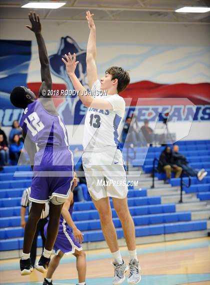 Thumbnail 1 in Humble vs. Hebron (McDonald's Texas Invitational) photogallery.