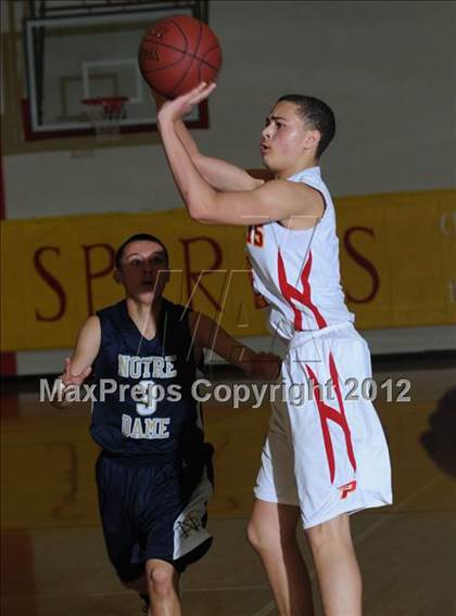 Thumbnail 2 in Notre Dame @ Paraclete (CIF SS Playoffs) photogallery.