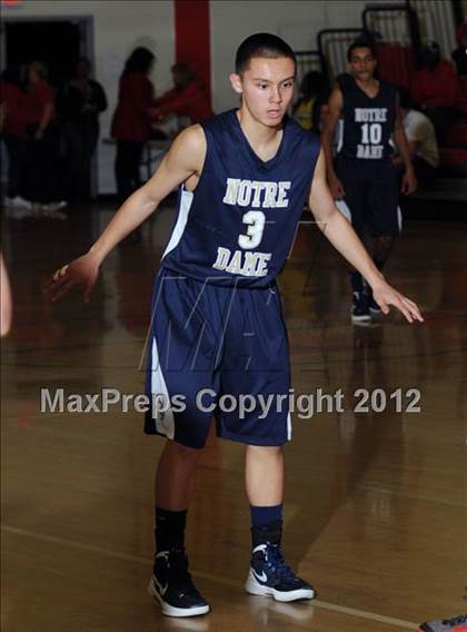 Thumbnail 3 in Notre Dame @ Paraclete (CIF SS Playoffs) photogallery.