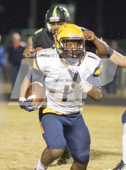 Thumbnail 2 in Olive Branch @ Lake Cormorant (MHSAA 5A Quarterfinal) photogallery.