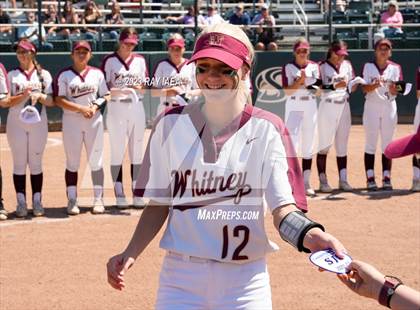 Thumbnail 2 in Vacaville vs. Whitney (CIF SJS D2 Final) photogallery.