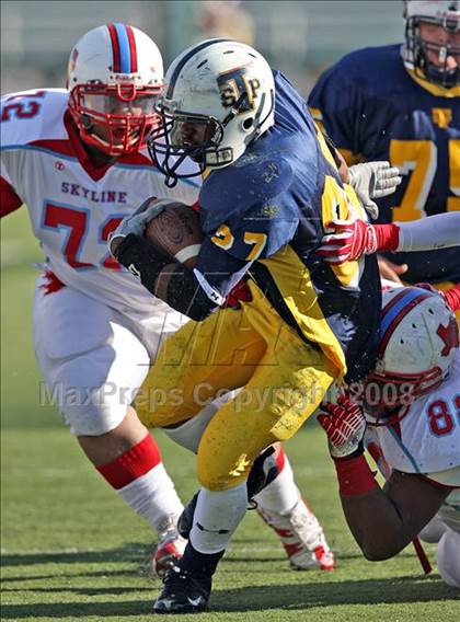 Thumbnail 3 in Skyline vs. Stony Point (Texas 5A D1 Region II Quarterfinal Playoff) photogallery.