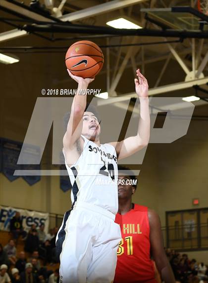 Thumbnail 2 in Oak Hill Academy vs Southridge (Les Schwab Invitational) photogallery.