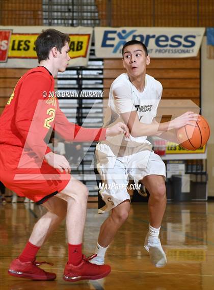 Thumbnail 3 in Oak Hill Academy vs Southridge (Les Schwab Invitational) photogallery.