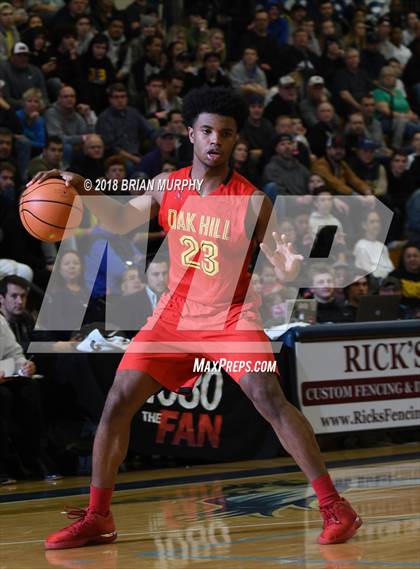 Thumbnail 3 in Oak Hill Academy vs Southridge (Les Schwab Invitational) photogallery.
