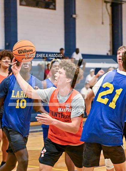 Thumbnail 1 in Bradenton Christian vs Largo (The Hoop Vibe) photogallery.