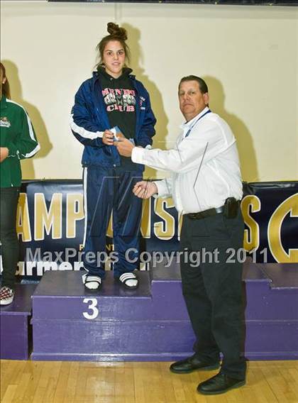 Thumbnail 2 in CIF State Girls Wrestling Championships (Awards) photogallery.