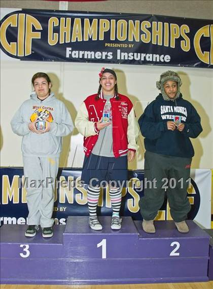 Thumbnail 3 in CIF State Girls Wrestling Championships (Awards) photogallery.