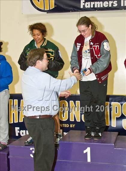 Thumbnail 2 in CIF State Girls Wrestling Championships (Awards) photogallery.