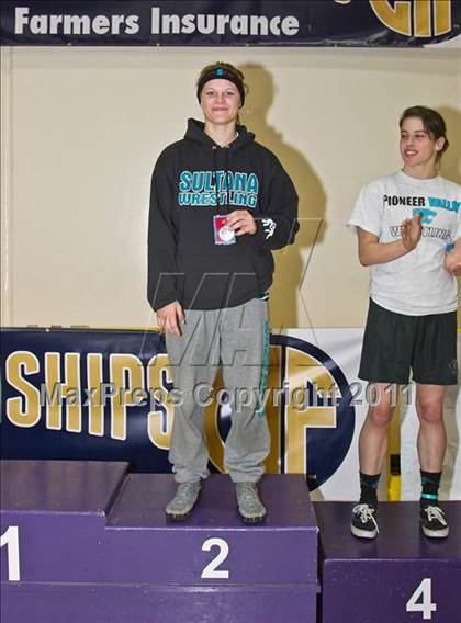 Thumbnail 2 in CIF State Girls Wrestling Championships (Awards) photogallery.