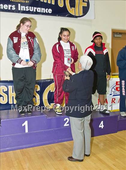 Thumbnail 3 in CIF State Girls Wrestling Championships (Awards) photogallery.