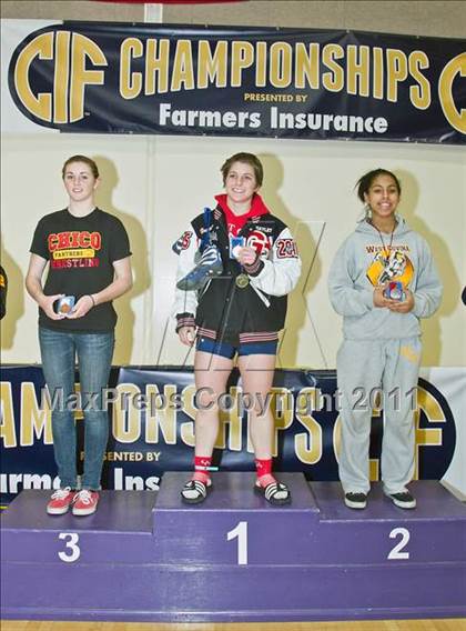 Thumbnail 1 in CIF State Girls Wrestling Championships (Awards) photogallery.