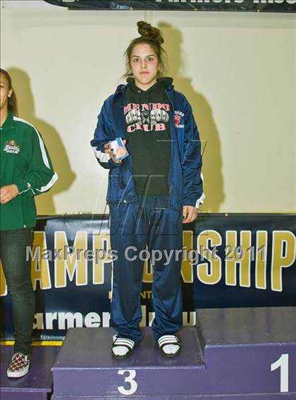 Thumbnail 3 in CIF State Girls Wrestling Championships (Awards) photogallery.