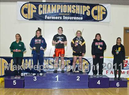 Thumbnail 2 in CIF State Girls Wrestling Championships (Awards) photogallery.