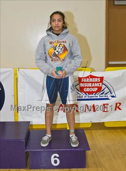 Thumbnail 2 in CIF State Girls Wrestling Championships (Awards) photogallery.
