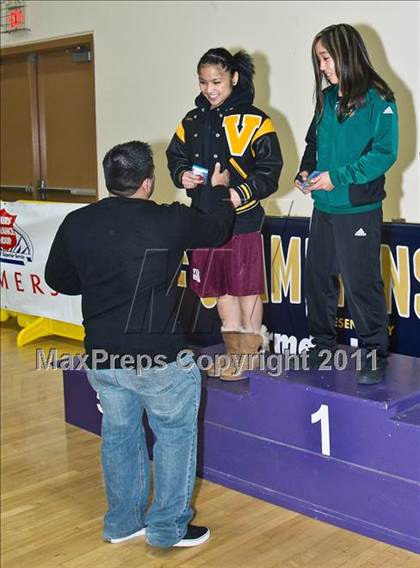 Thumbnail 2 in CIF State Girls Wrestling Championships (Awards) photogallery.