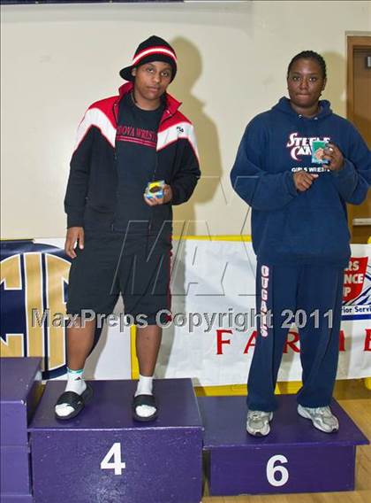 Thumbnail 2 in CIF State Girls Wrestling Championships (Awards) photogallery.