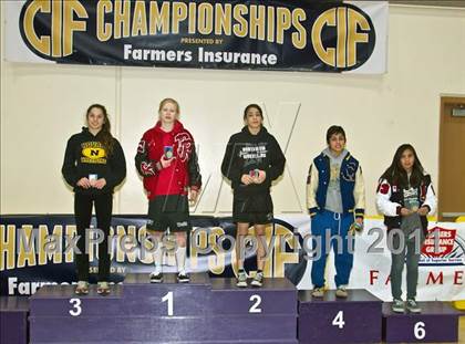 Thumbnail 3 in CIF State Girls Wrestling Championships (Awards) photogallery.