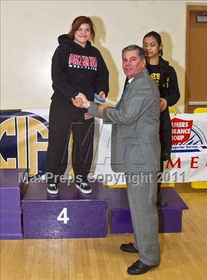 Thumbnail 1 in CIF State Girls Wrestling Championships (Awards) photogallery.