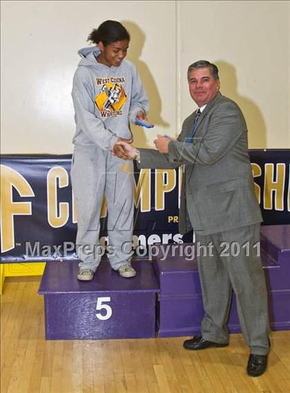 Thumbnail 3 in CIF State Girls Wrestling Championships (Awards) photogallery.