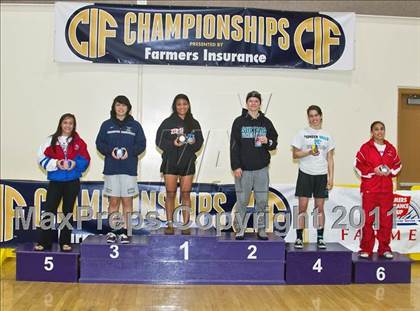 Thumbnail 2 in CIF State Girls Wrestling Championships (Awards) photogallery.