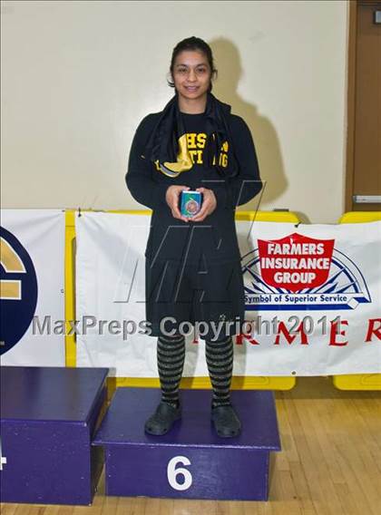 Thumbnail 2 in CIF State Girls Wrestling Championships (Awards) photogallery.