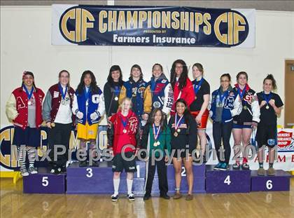 Thumbnail 1 in CIF State Girls Wrestling Championships (Awards) photogallery.