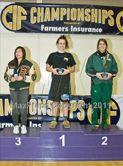 Thumbnail 3 in CIF State Girls Wrestling Championships (Awards) photogallery.