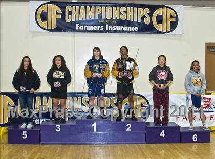 Thumbnail 3 in CIF State Girls Wrestling Championships (Awards) photogallery.