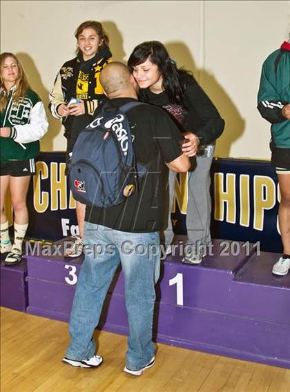 Thumbnail 3 in CIF State Girls Wrestling Championships (Awards) photogallery.