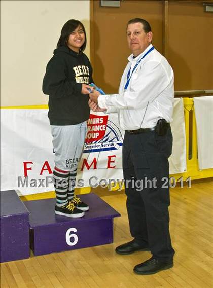 Thumbnail 2 in CIF State Girls Wrestling Championships (Awards) photogallery.