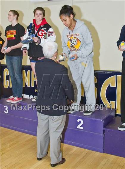 Thumbnail 2 in CIF State Girls Wrestling Championships (Awards) photogallery.